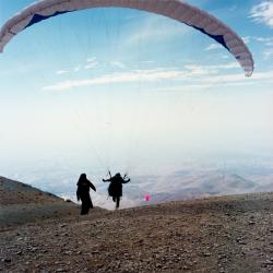 Paragliding women in Iran by Latzel Marc