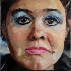 Portrait - the artist as woman by Noser Patrizia