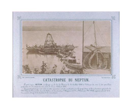 Catastrophe du Neptun, le 25 juillet 1880 by Deppeler J.
