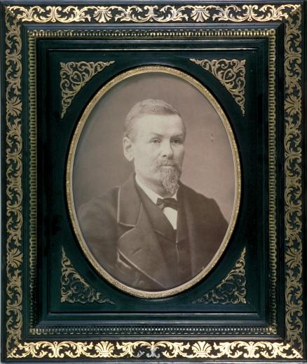 Dr. Gustav Bloesch-Schwab (1828-1881) by inconnu / anonyme
