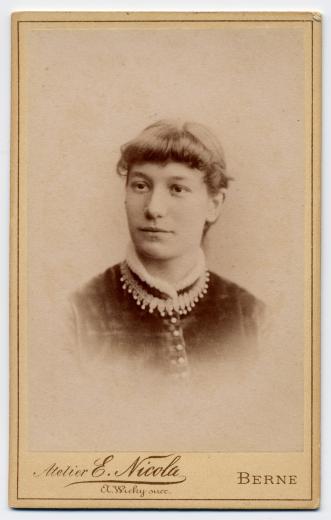 Adele Georgine Mathilde Pagnamento-Bloesch (1835-1920) by Nicola-Karlen Emil