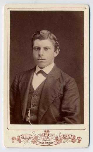 Emanuel Heusler ( 1861-1901) by Deppeler J.