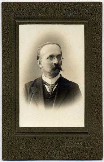 Eduard Wartmann (1853-1935) à l'âge de 59 ans by Zaugg F.