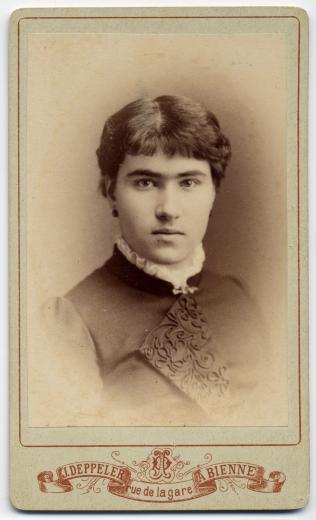 Mathilde Wartmann-Bloesch (1859-1954) by Deppeler J.