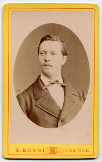 Robert Alexander Bloesch-Bloesch ( 1855-1881) by Brogi G.