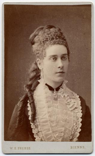 Clémence Joséphine Fanny Bloesch-Bloesch (1857-1928) by Frehse Wilhelm Emil