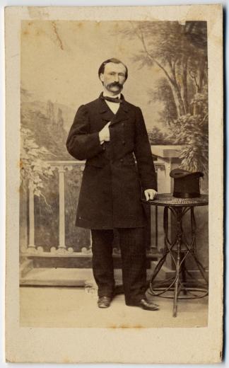 Albert Schwab-Boell (1828-1915) by Haeuselmann Jakob