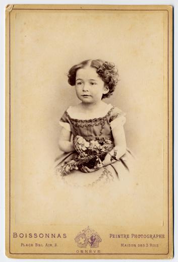 Léonie Schwab, fille d'Alfred Schwab by Boissonnas Fred