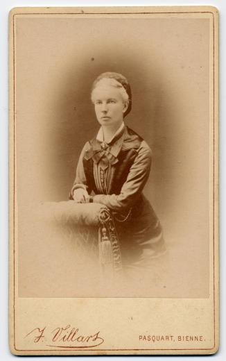Mathilde Louise Haag (1845-1891) by Villars J.
