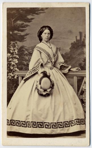 Frau Adele Caroline Perregaux-Penserot (1830-1882) by Corrodi