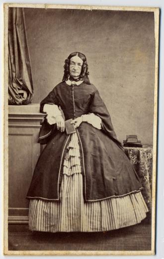 Frau Louise Mathilde Haag-Bloesch (1814-1869) by Rühl F.
