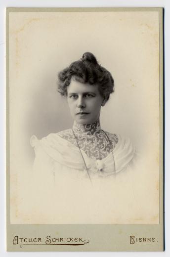 Hortense Alice Marie Römer-Schwab (1866-?) by Schricker H.
