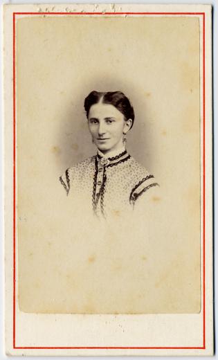 Jenny Moser (1843-1912) aus dem Byfang by Welti  O.