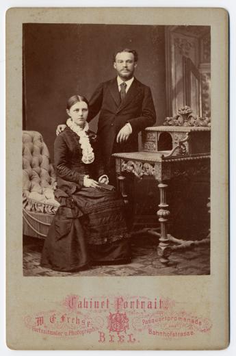M. et Mme Stern-Moeschler by Frehse Wilhelm Emil