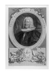 Felix Battier Reip. Basil. Cos PP. Nat.13. Jul.1691 DONAT 16.Dec. 1767 by Huber Johann Rudolf (der Ältere)