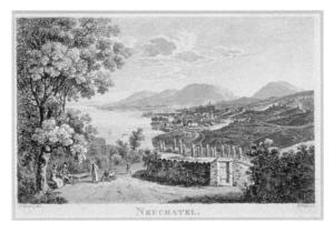 Neuchâtel by Moritz Friedrich Wilhelm