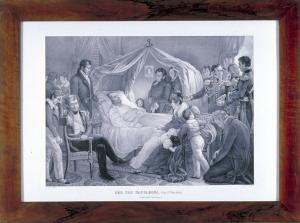 Der Tod Napoleons (den 5.ten May 1821) by Steuben