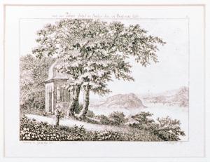 Auf der Peters-Insel im Bieler-See, wo Rousseau lebte by de Grouchy Emanuel