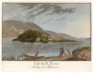 L'île de St. Pierre / Au lac de Bienne by Trachsler Hermann