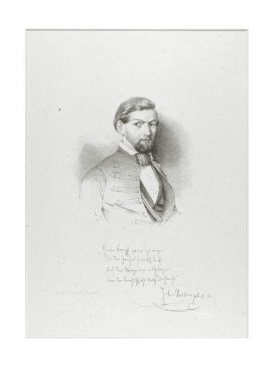 Porträt Caesar Ritter (1835-1851) by Benz Johann Martin