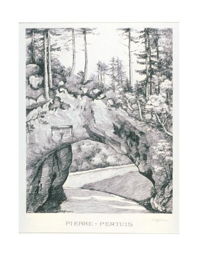 Pierre-Pertuis by Hoffmann August