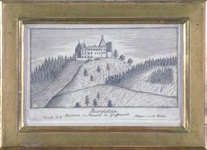 Burgistein. / appartient à Monsieur de Graffenried by Nöthiger Johann Ludwig
