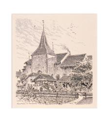 Mauerturm in Landeron by Anheisser Roland