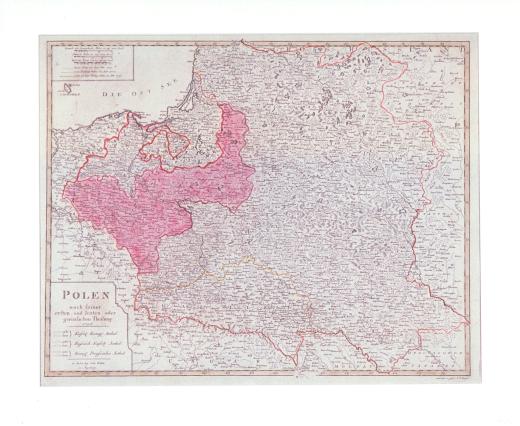 Polen nach seiner ersten und letzten oder gänzlichen Teilung 1796 by Hutter F.X.