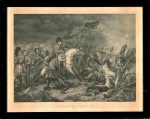 Napoleon bei Waterloo (18. Juni 1815) by Steuben