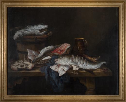 Stilleben mit Fischen by van Beyeren Abraham