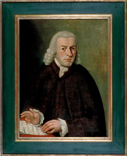 Porträt des Musikers Jean Georges Kuhn (1713-1779)  by Neysser Jean-Antoine