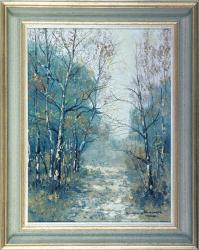 Birken (chemin de forêt) by Kramer Simon