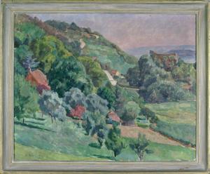 Landschaft mit Schlossberg by Robert Maurice