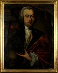 Porträt von Dr. Med. Friedrich Salomon Scholl (1708-1771) by Dolfus Johann Heinrich