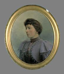 Portrait de Mlle Elisa Bloesch ( 1863-1894) by Müller Caroline