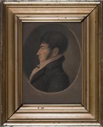 Porträt  Dr. Med. Alexander Johann Bloesch-Moser (1778-1814) by Wysard Gottlieb Emanuel