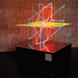 Projection d'un cube de 29.5cm de côté by Kowalski Piotr