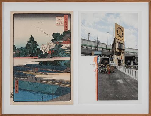 After Hiroshige, Ichigaya Hachiman Shrine by Hiroshige (1797 - 1858) by van de Bie Esther
