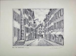 Biel, Altstadt by Tadeusz Ochalzki 
